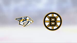 Förlustsviten bruten för Nashville – efter 4-0 mot Boston