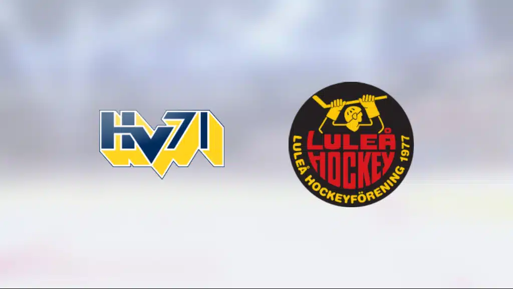 Stark defensiv när Luleå vann mot HV 71