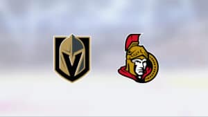 Vegas segrade i toppmötet – 6-4 mot Ottawa