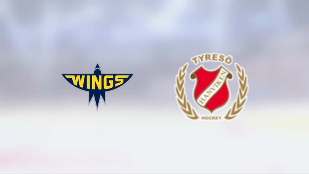 Tyresö Hanviken Hockeys fina svit håller i sig efter 4-1 mot Wings Arlanda