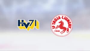 Storförlust för Troja-Ljungby J18 borta mot HV 71