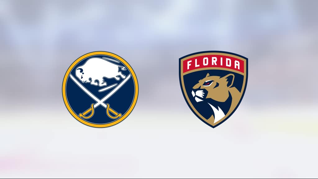 Florida segrade i toppmötet – 5-2 mot Buffalo