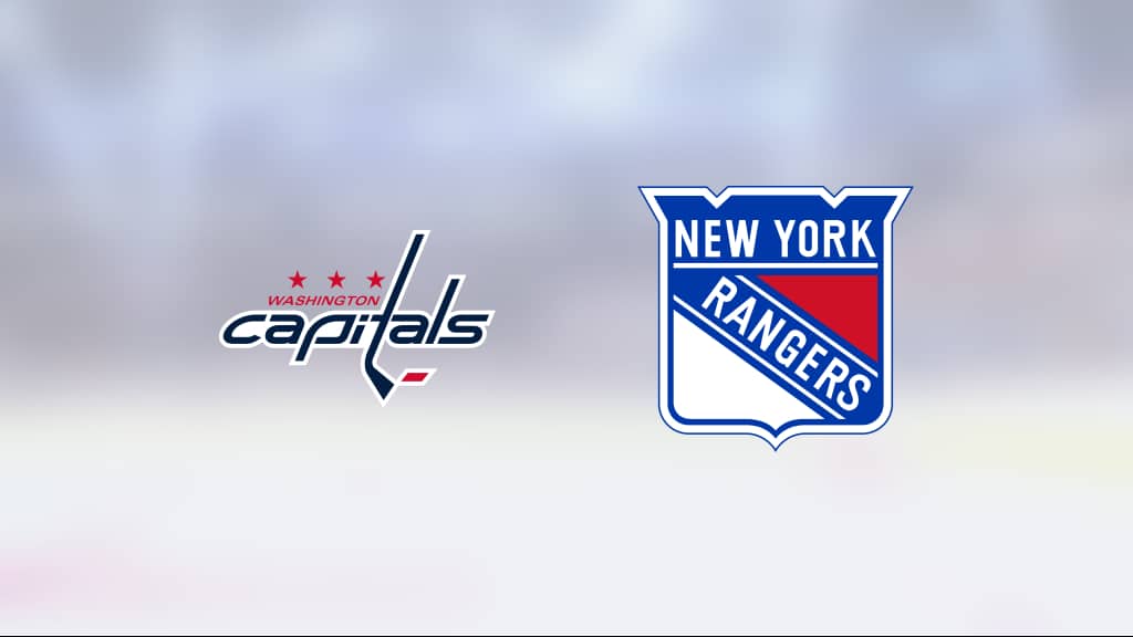 Washington vann mot NY Rangers