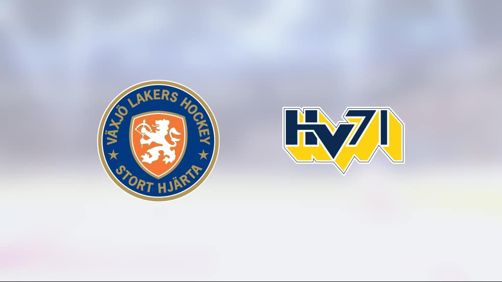 HV 71 vinnare mot Växjö – avgjorde i förlängningen