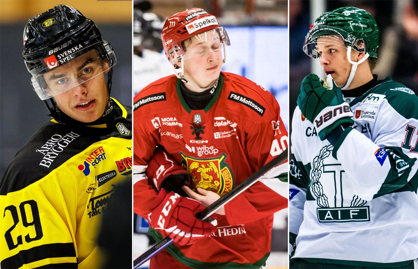 Tio allsvenska spelare som kan hamna i Hockeyettan