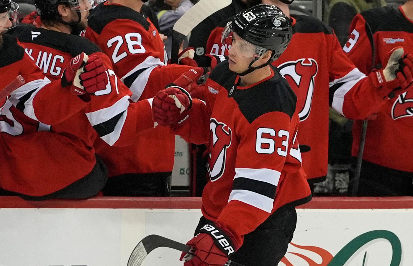 Jesper Bratt, New Jersey Devils.