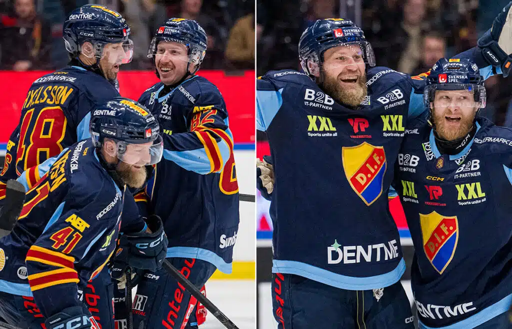 Dick Axelsson, Patrick Thoresen, Linus Klasen, Djurgården.