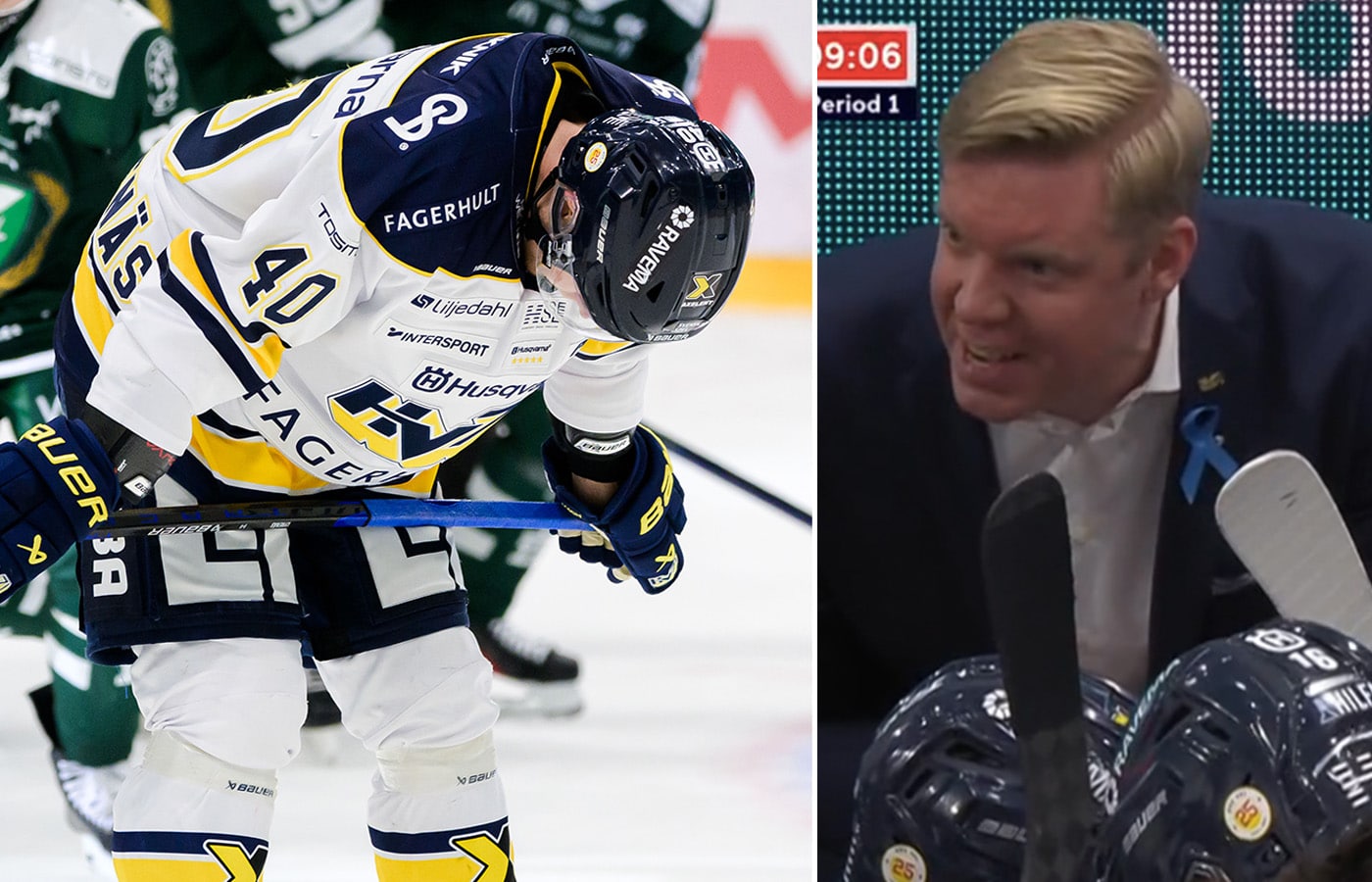 HV71:s jättekris – nobbar TV4: “Rätt förbannad”