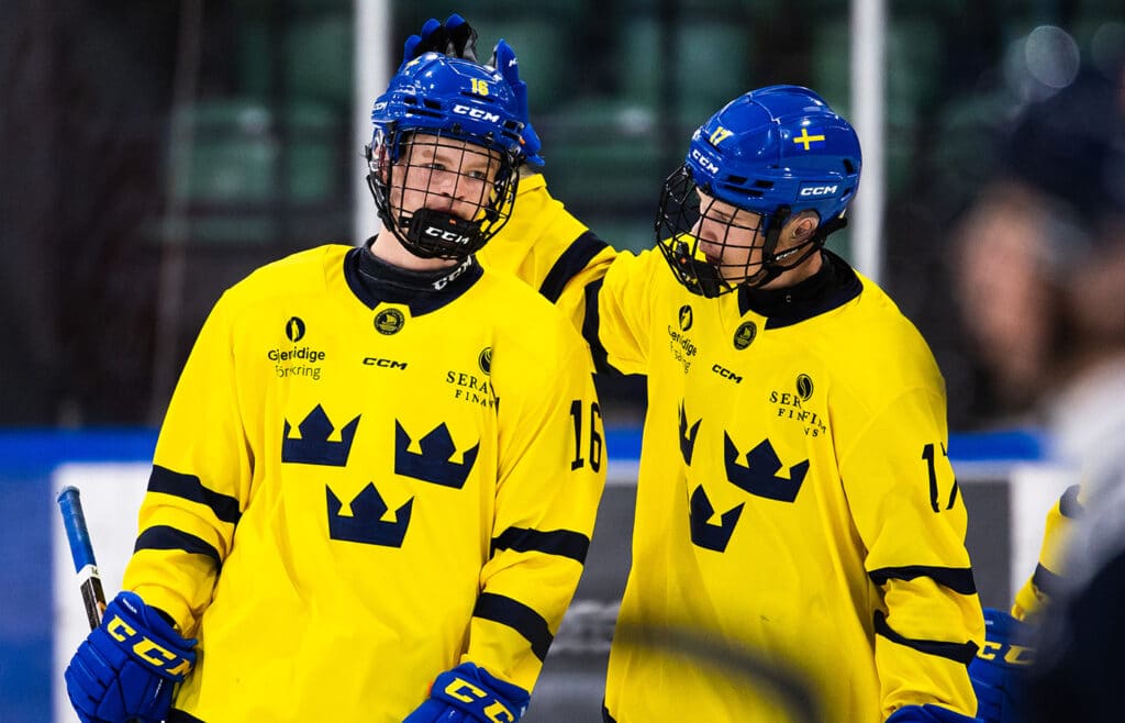 Oscar Holmertz och Elton Hermansson.