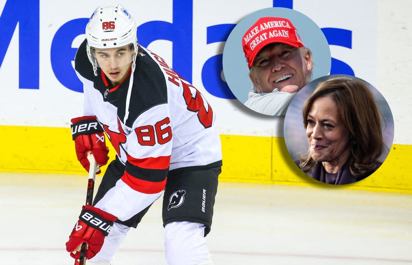 New Jersey Devils-duon fick röster i presidentvalet