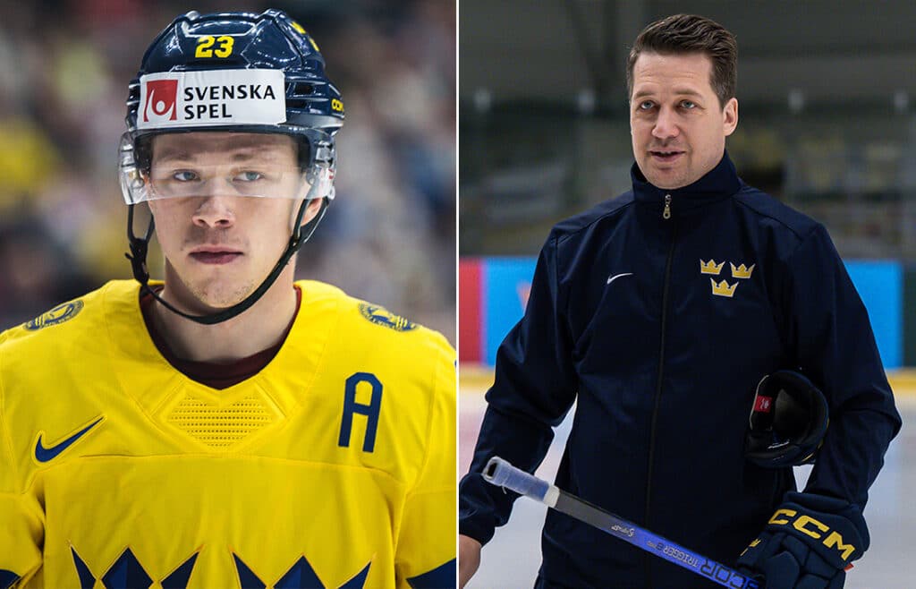 Lucas Raymond, Sam Hallam, Tre Kronor.