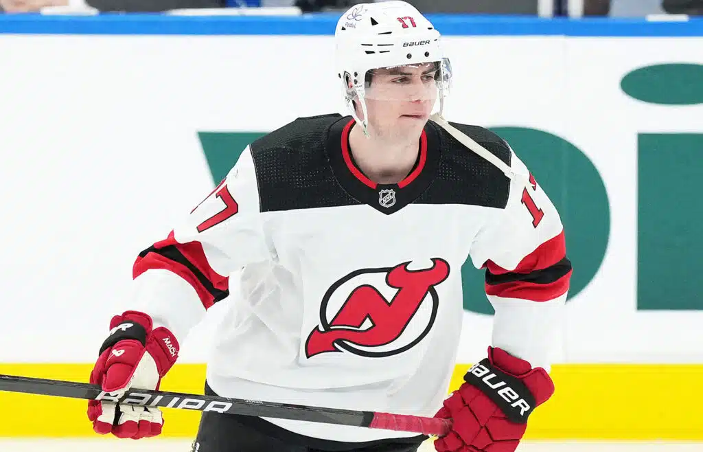 Simon Nemec, New Jersey Devils. 