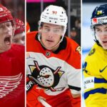 Tre svenskar rankas bland största NHL-talanger