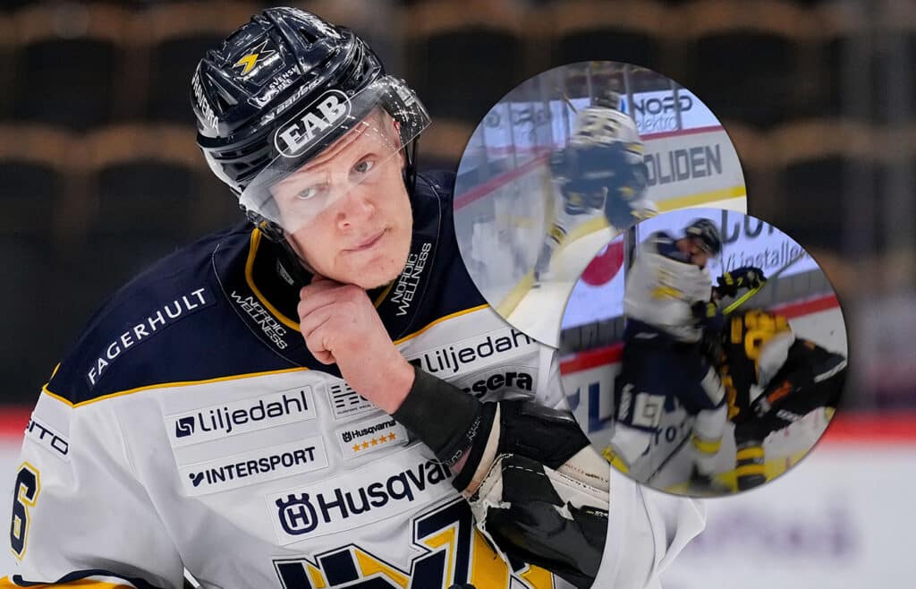 Tommi Tikka, matchstraff, HV71. 