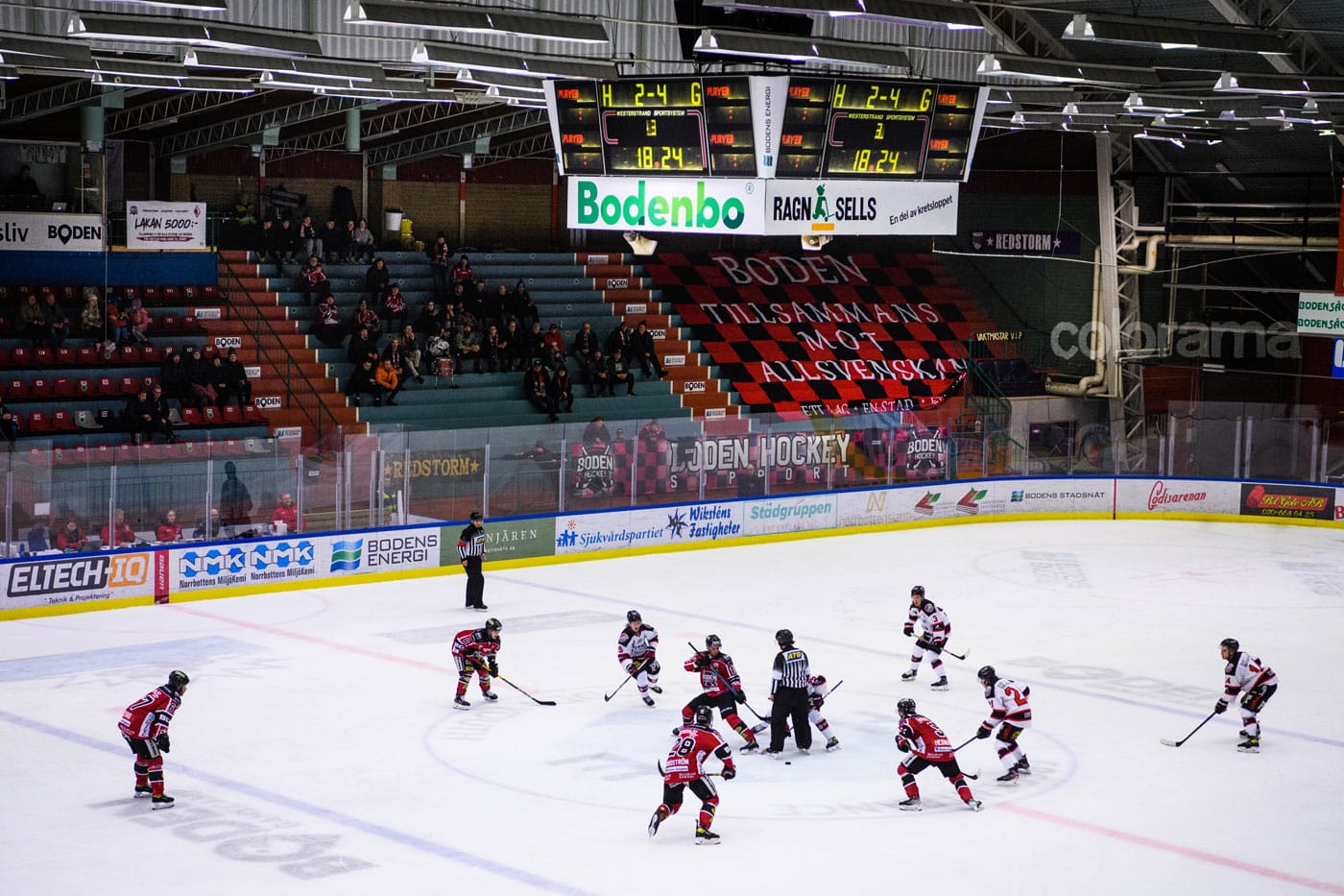 Det var minst sagt oväntat att Boden var klubben som kom med ett positivt perspektiv. Foto: Simon Eliasson/Bildbyrån