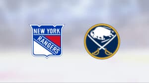 Två klara poäng för Buffalo mot NY Rangers