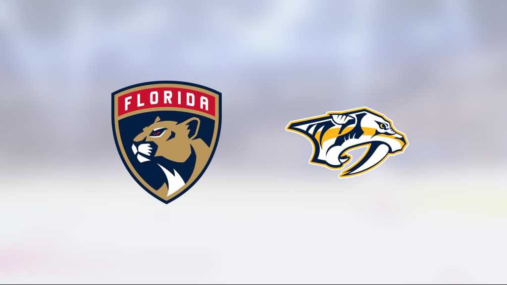 Floridas segerrad fortsätter efter 6-2 mot Nashville