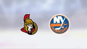 Seger med 4-2 för NY Islanders mot Ottawa