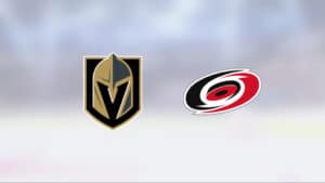 Carolina i serieledning i NHL efter 5-2 mot Vegas