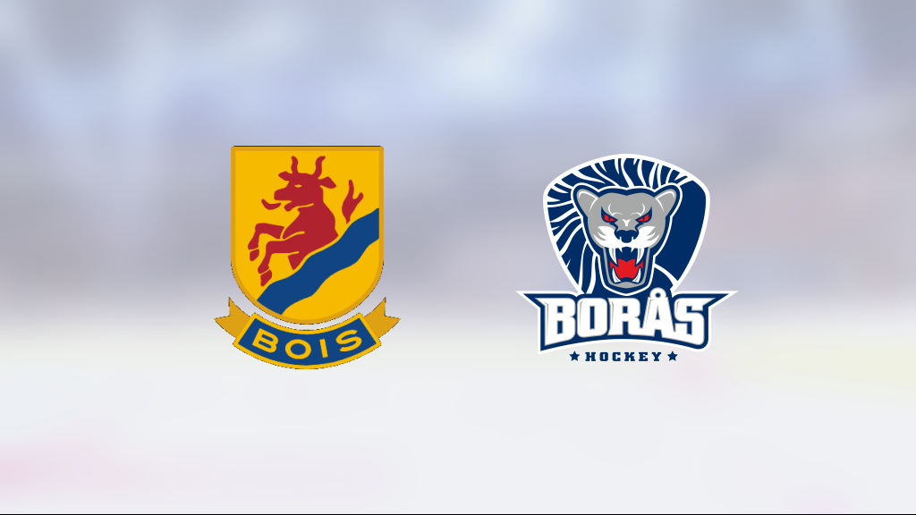 Borås avgjorde tät match mot Mariestad i tredje perioden