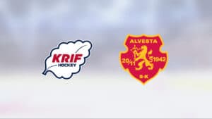 KRIF Hockey J20 utan poäng efter förlust mot Alvesta