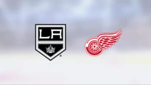 Två mål för Adrian Kempe när Los Angeles vann mot Detroit