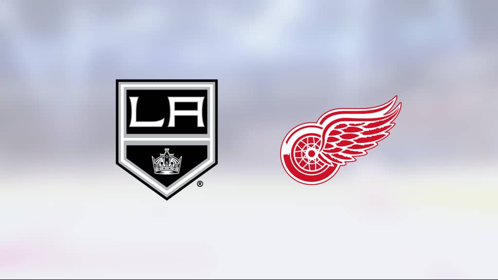 Två mål för Adrian Kempe när Los Angeles vann mot Detroit