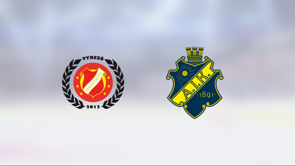 AIK fortsätter vinna – 2-1 mot Tyresö Hanviken Hockey