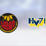 Luleå ny serieledare efter 6-2 mot HV 71