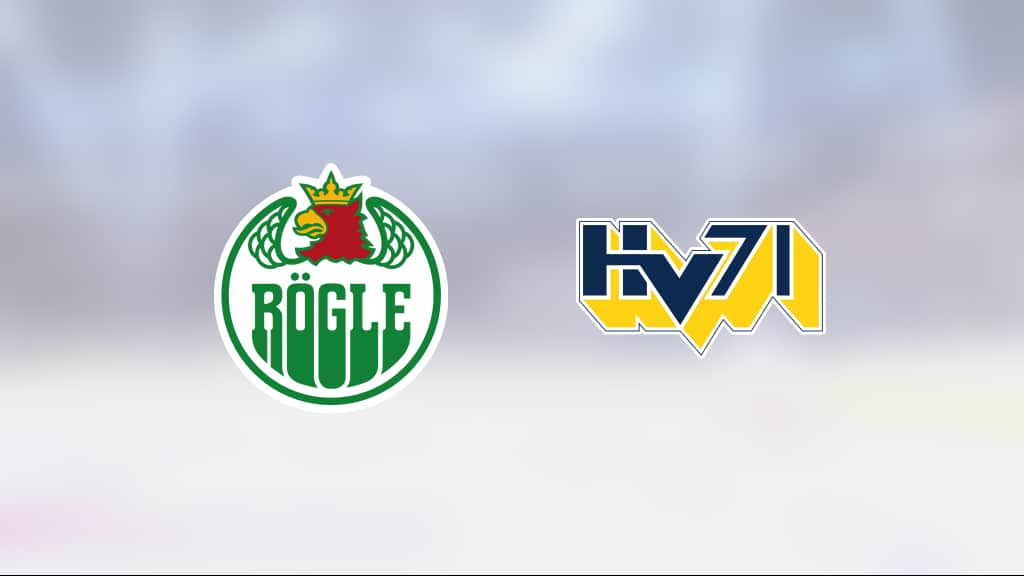 HV 71 nollade Rögle – vann på bortaplan