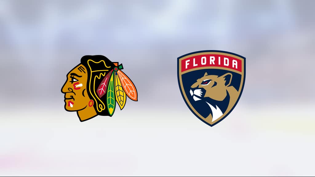 3-1-seger för Chicago mot Florida