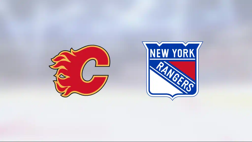 Calgary vann hemma mot NY Rangers