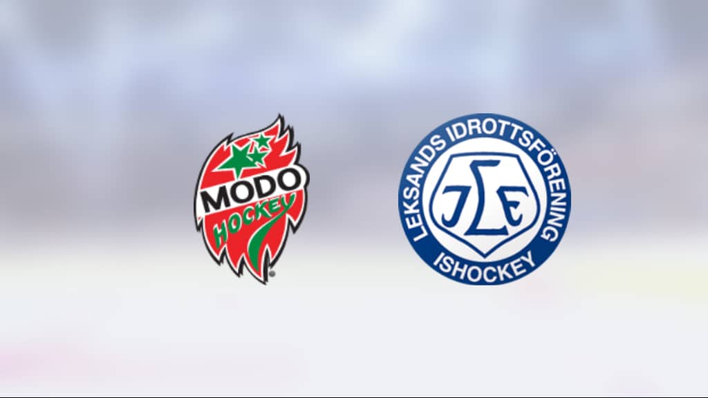 Modo J20 besegrade Leksand med 4-1