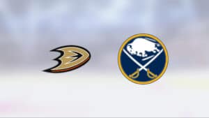 Buffalo starkast – avgjorde i förlängningen mot Anaheim Ducks