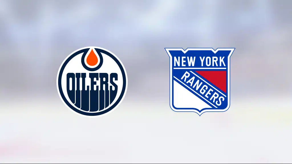 Seger för Edmonton hemma mot NY Rangers