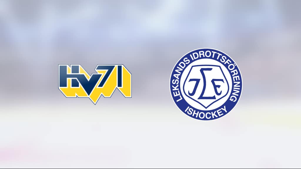 4-2-seger för Leksand mot HV 71