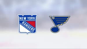 St Louis ryckte i sista perioden och vann mot NY Rangers