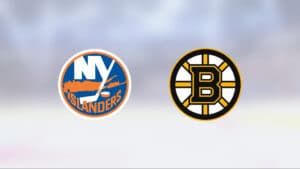 Boston avgjorde i tredje perioden mot NY Islanders