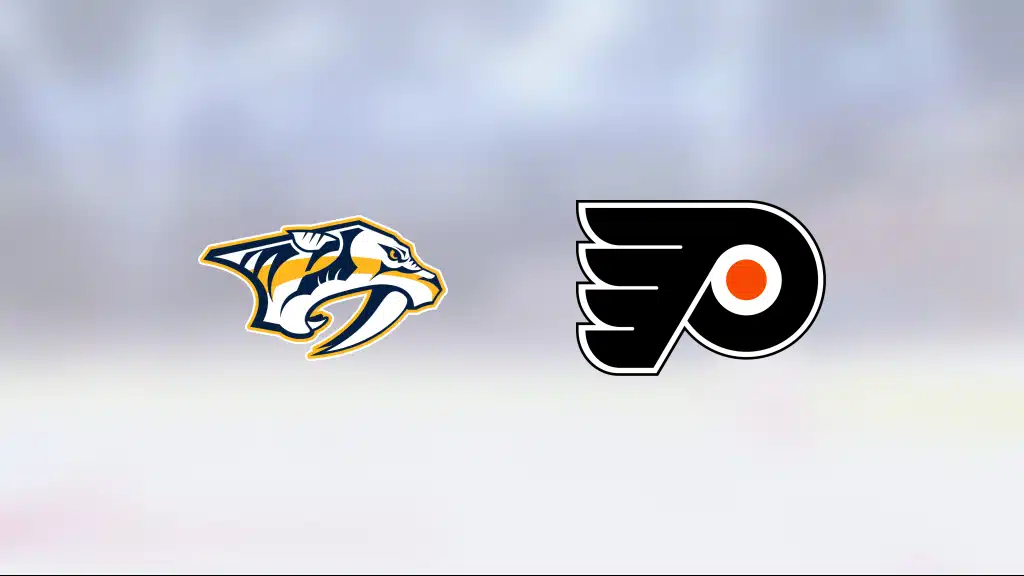 Philadelphia avgjorde i förlängningen mot Nashville