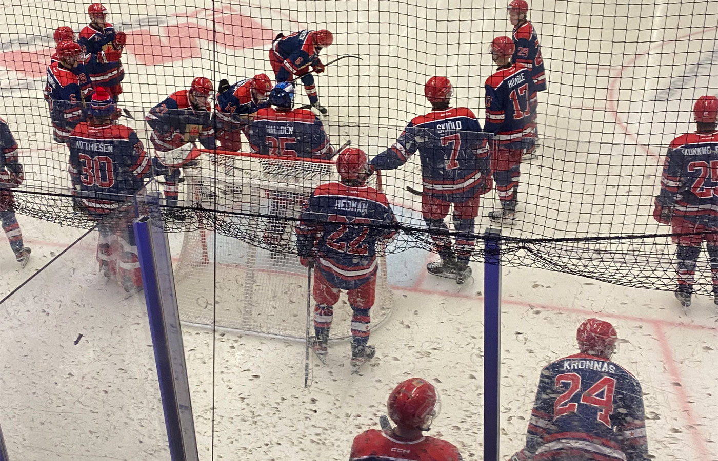 Huddinge gör sin tredje raka svaga höst i Hockeyettan. Foto: Mikael Mjörnberg