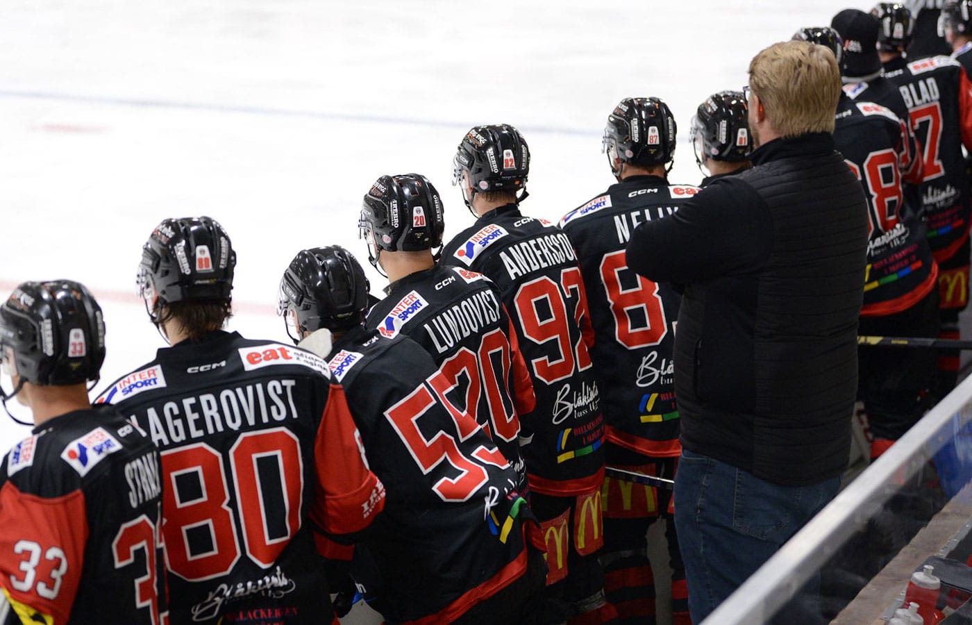 Mjölby är ett av lagen som bidrar till att den västra serien har bäst "bottenlag" den här hösten. Foto: Elin Lundgren / Mjölby Hockey