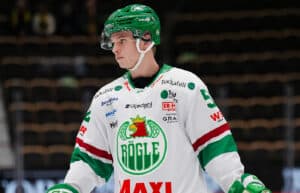 Joachim Blichfeld het när Rögle besegrade Örebro Hockey