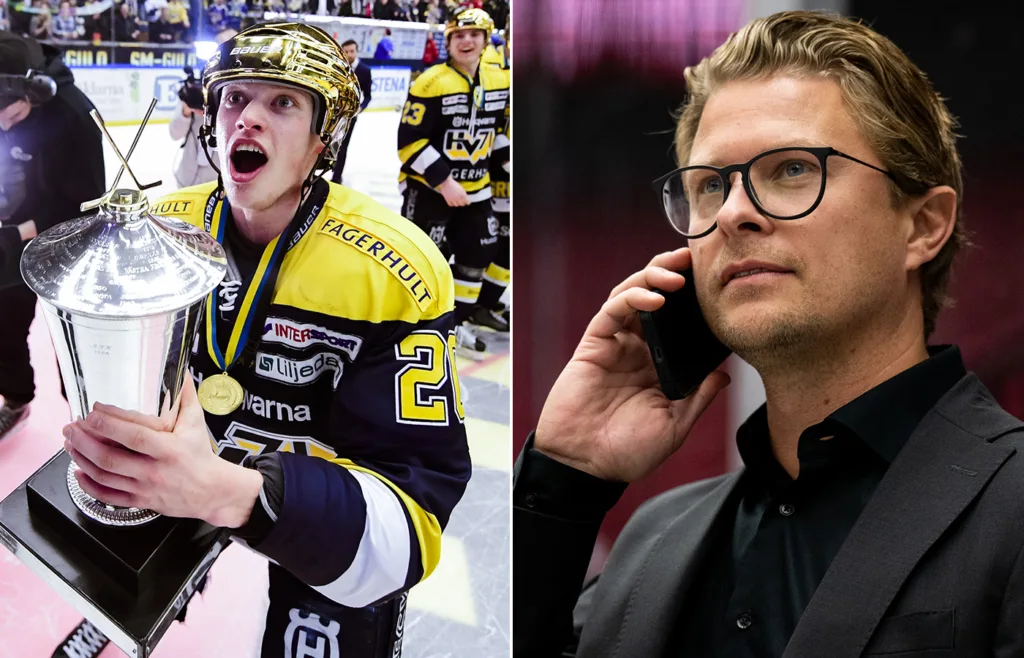 Lawrence Pilut, Björn Liljander, HV71.