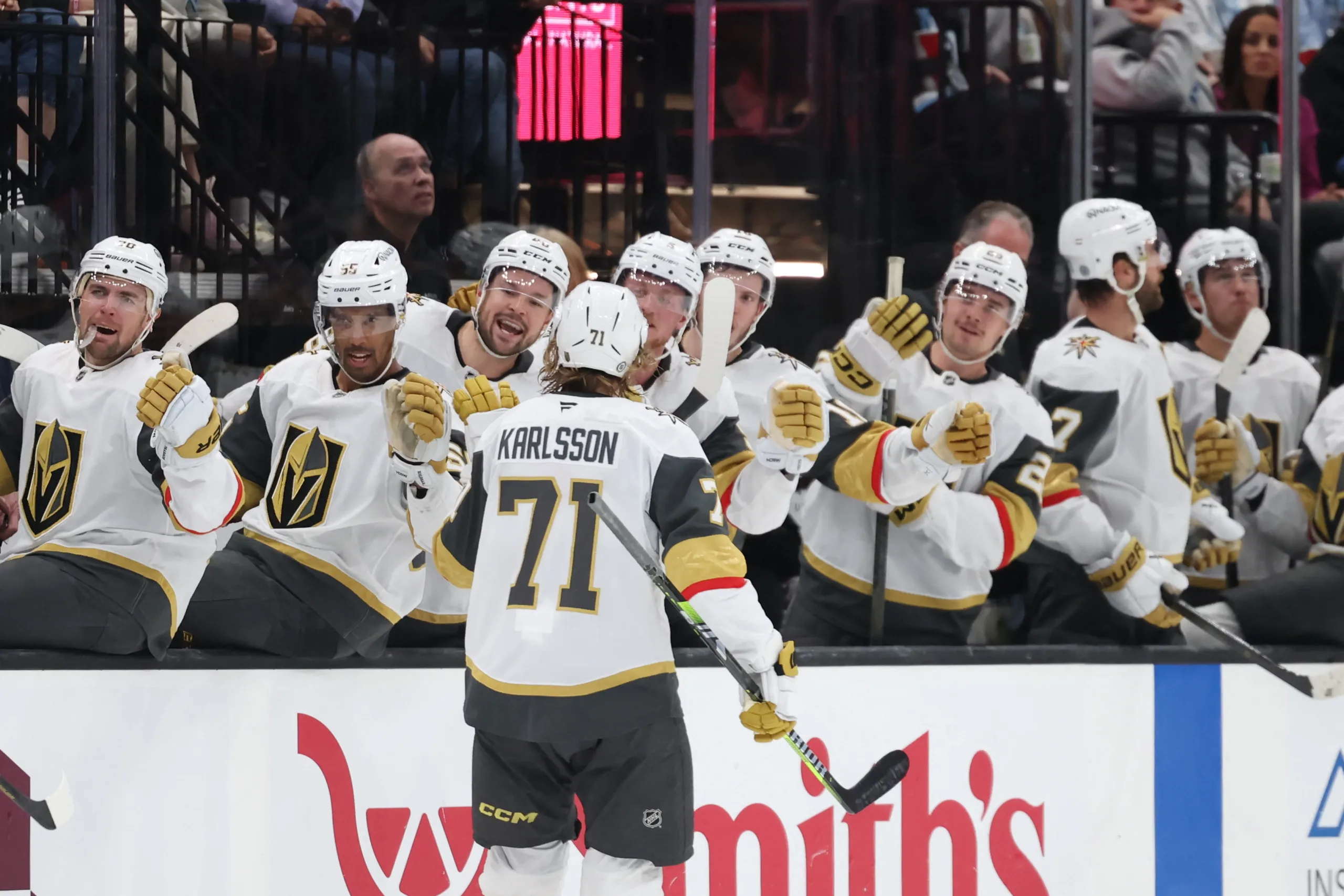 Vegas vann med 6–2 mot Seattle