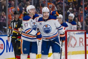 Edmonton vann toppmötet hemma mot Vegas