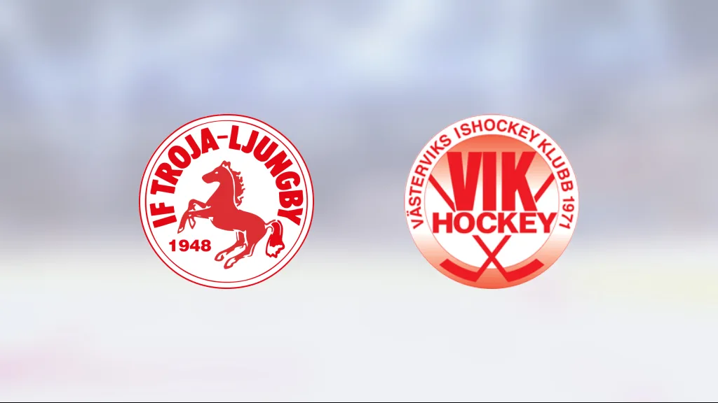 Troja-Ljungby vann med 3–1 mot Västervik