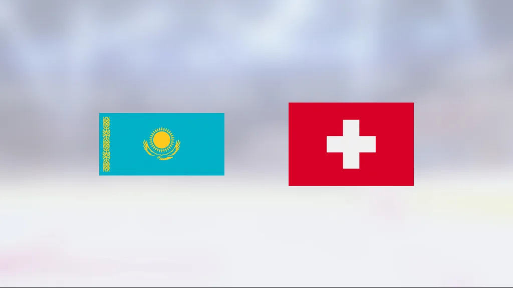 Schweiz vann mot Kazakstan