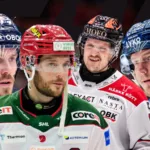 Spelarna som förbättrat sig – och försämrat sig – mest i SHL