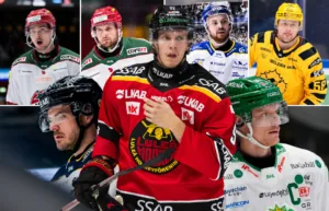 Tio SHL-spelare som kan byta klubb 2025