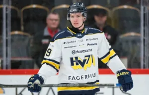 JVM-backen tvåmålsskytt när HV71 J20 slog LHC